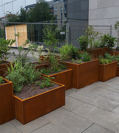 Jardin modulaire aux Azalée de Bruxelles par Kubik