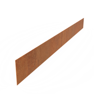 Bordures en acier corten 2mm h20cm